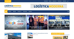 Desktop Screenshot of logisticamoderna.com